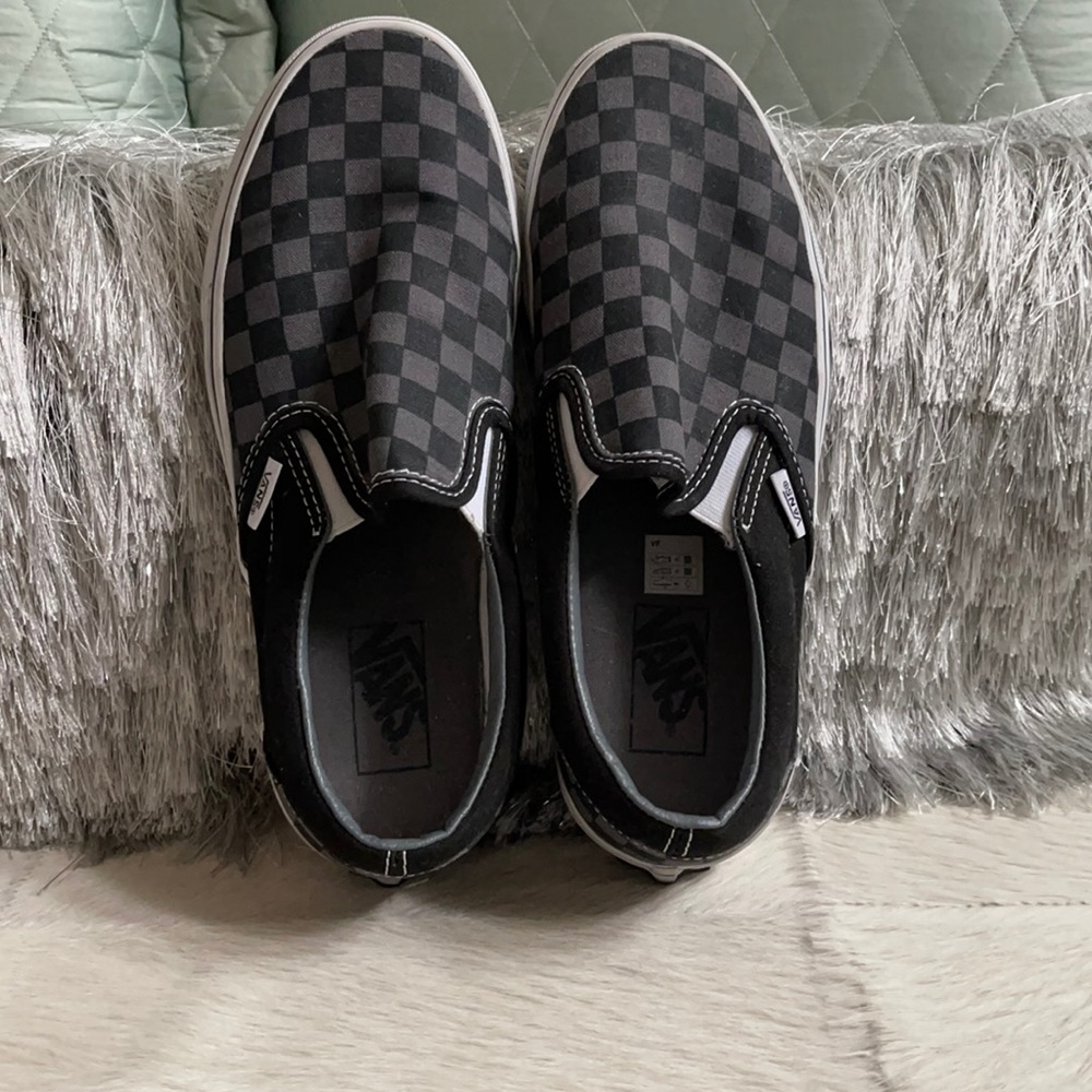 Vans checked shoes